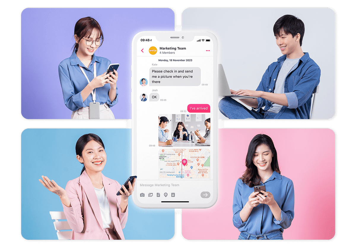 mockup-chatbot-2023-01_optimized_optimized HR Online ลงเวลาเข้างาน จัดตารางกะทำงาน โปรแกรมเงินเดือน